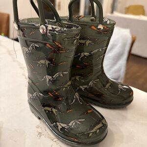 Capelli of New York Kids Dinosaur Print Rain Boots